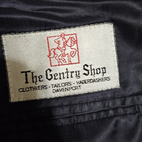 Canali Italy 100% Wool Dark Navy 1 Piece Suit Blazer 54L 13320/00 Gold Buttons - Picture 12 of 12